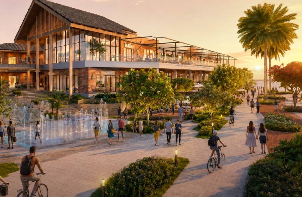 the bayline waterfront walk sira village bali