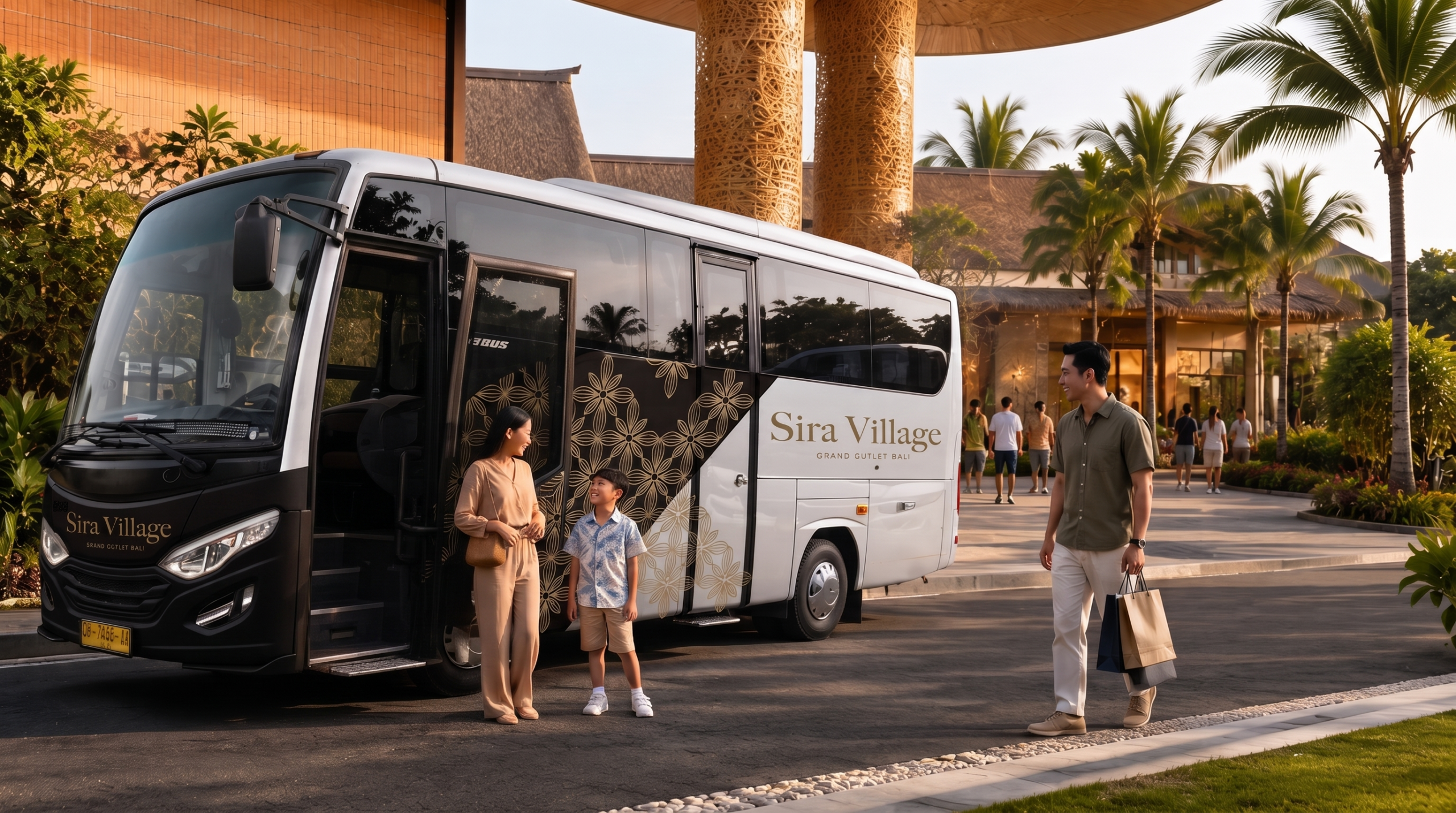 Free Shuttle to Sira Village from Bali Airport and Nusa Dua